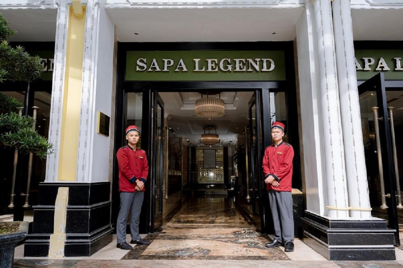 Canvas Sapa Legend Hotel Eksteriør bilde